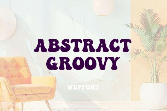 Abstract Groovy: A Retro Vibe for Modern Design