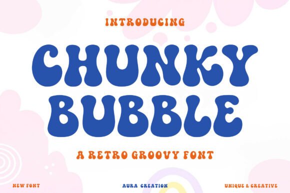 Chunky Bubble: The Playful Font for Bold Visual Impact