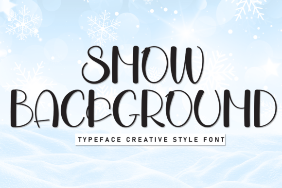 Elevate Winter Designs with a Whimsical Snow Background