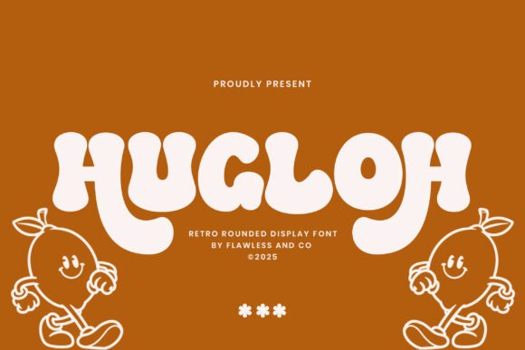 Hugloh: A Retro Font That Radiates Warmth and Charm